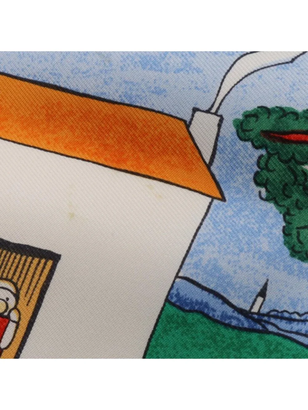 Hermes Scarf Carre 90 Retour a la Terre Silk